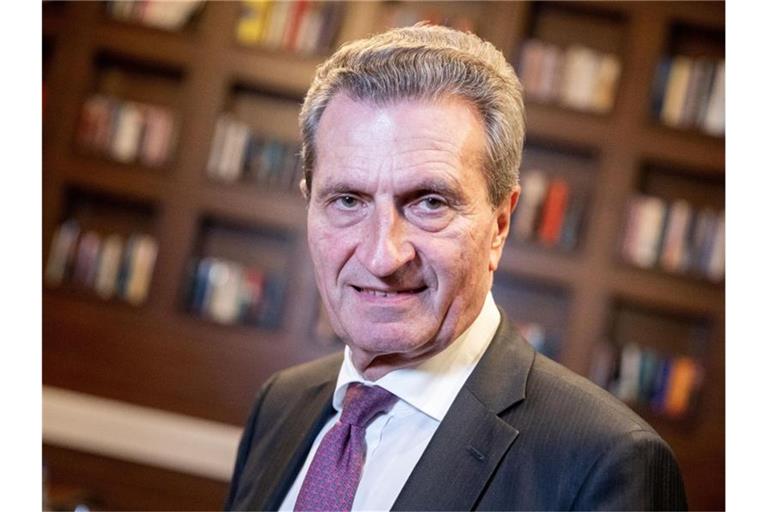 Günther Oettinger (CDU). Foto: Kay Nietfeld/Archivbild