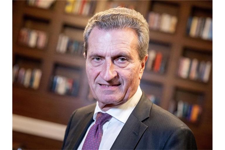 Günther Oettinger (CDU). Foto: Kay Nietfeld/Archivbild