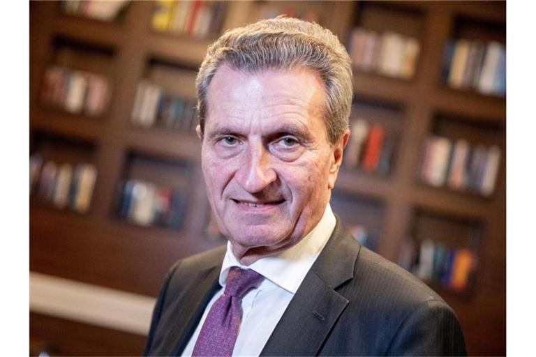 Günther Oettinger. Foto: Kay Nietfeld/Archivbild