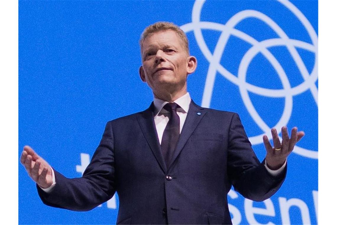 Guido Kerkhoff im Februar bei einer Hauptversammlung von Thyssenkrupp. Foto: Rolf Vennenbernd