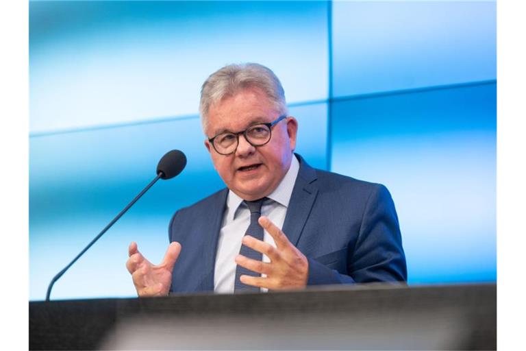 Guido Wolf (CDU), Justizminister von Baden-Württemberg, spricht. Foto: Marijan Murat/dpa/Archivbild