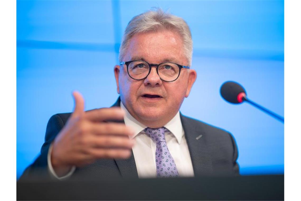 Guido Wolf (CDU), Minister der Justiz und für Europa von Baden-Württemberg, spricht. Foto: Sebastian Gollnow/dpa/Archivbild