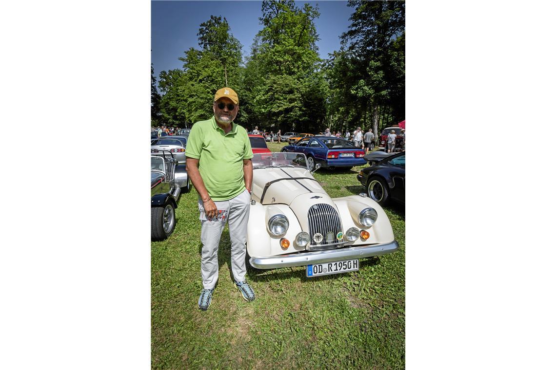 Gunther Ranke beteiligte sich auch an der Oldtimerpräsentation am 24.5.2026 im S...