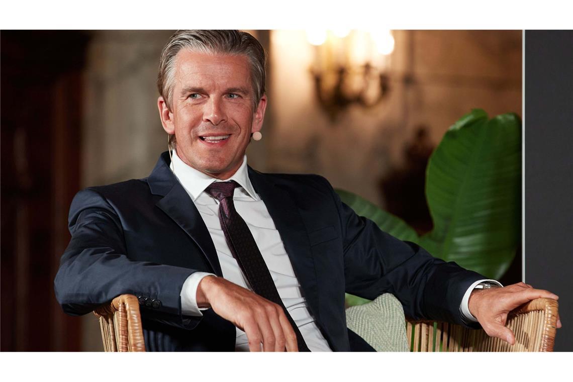 Gut gelaunter Talkmaster Markus Lanz.