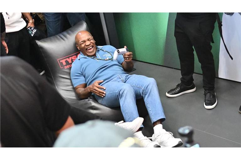 Gute Laune auf der Mary Jane: Mike Tyson