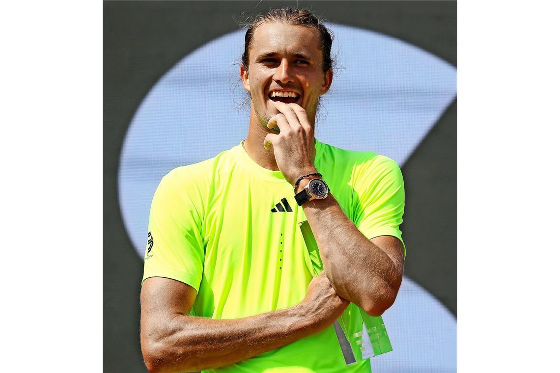 Gute Laune im Juni 2025 – schlägt Alexander Zverev in diesem Jahr wieder in Stuttgart auf?