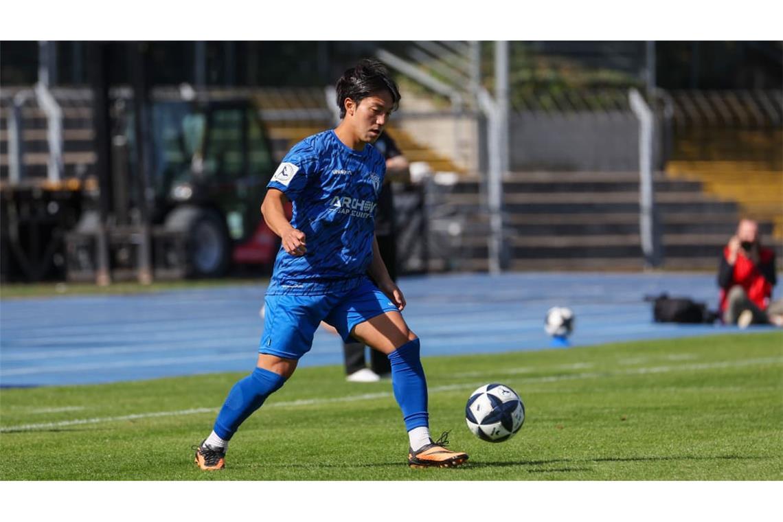 Gwang-in Lee wurde in Freiburg mit seinem Tor für den SGV Heilbronn-Freiberg zum Matchwinner.