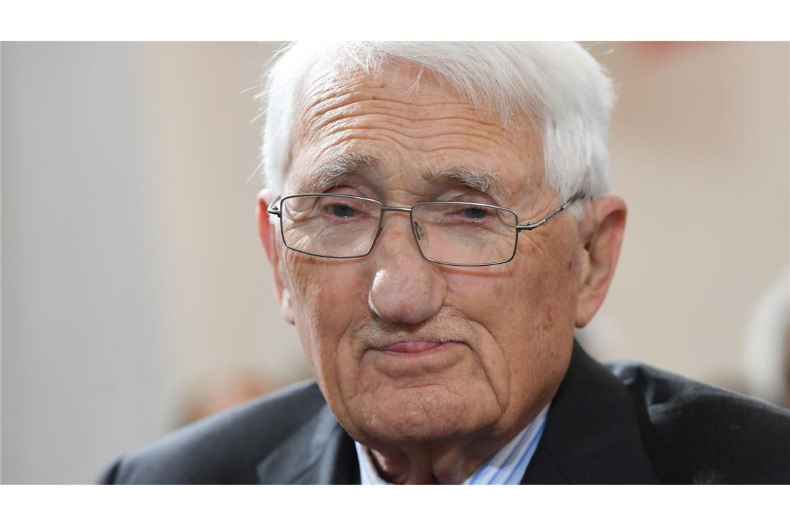 Habermas glaubte bis zuletzt an die Macht der Vernunft.