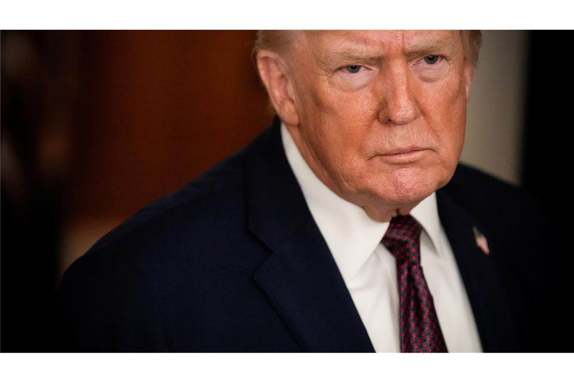 Hält an seinem Gebietsanspruch auf Grönland fest - US-Präsident Donald Trump.