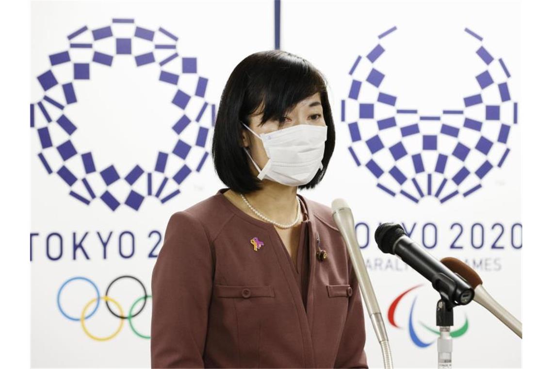 Hält eine nochmalige Verschiebung der Sommerspiele in Tokio für schwierig: Tamayo Marukawa, Japans Olympia-Ministerin. Foto: Kyodo/dpa