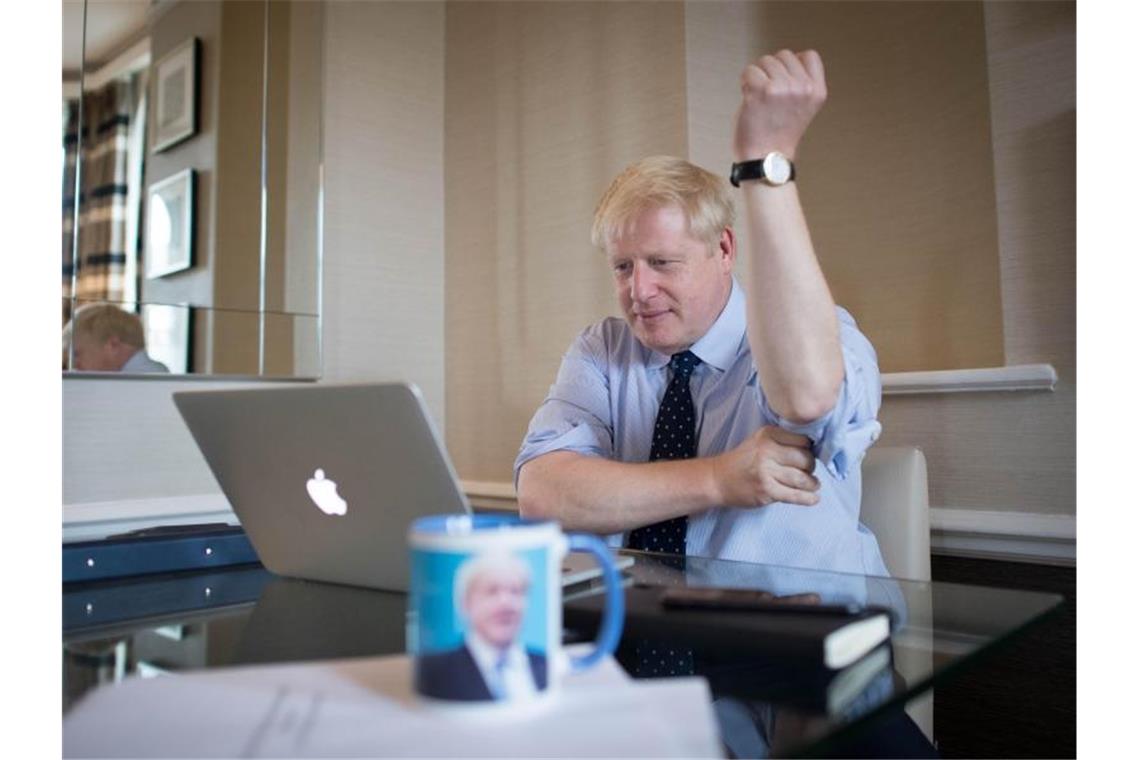 Hält Zollkontrollen zwischen dem britischen Nordirland und Irland nach dem Brexit für notwendig: Großbritanniens Premier Boris Johnson. Foto: Stefan Rousseau/PA Wire/dpa