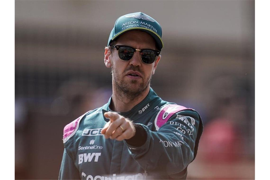 Hängt auch bei Aston Martin weiter in der Frustschleife: Sebastian Vettel. Foto: James Gasperotti/ZUMA Wire/dpa