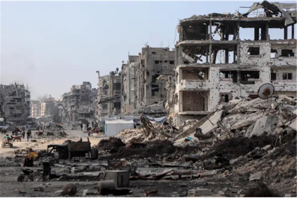 Häuser, die durch die israelischen Angriffe zerstört wurden. (Archivbild)