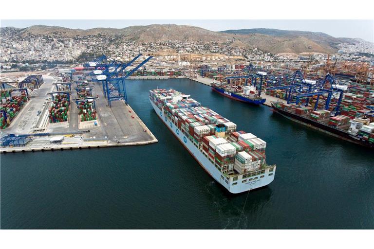 Hafen von Piräus: Größte Handelsflotte der EU. (Archivbild)