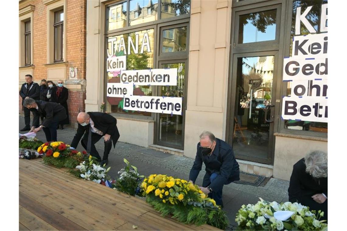 Halle gedenkt der Opfer des Anschlags von 2019