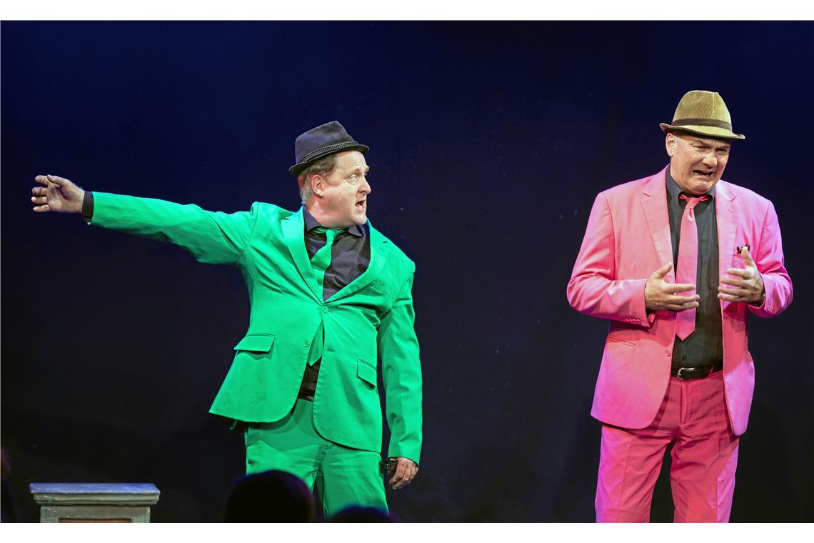 Hämmerle und Leibssle (Bernd Kohlhepp und Eckhard Grauer) sind mit "Die Rückke...