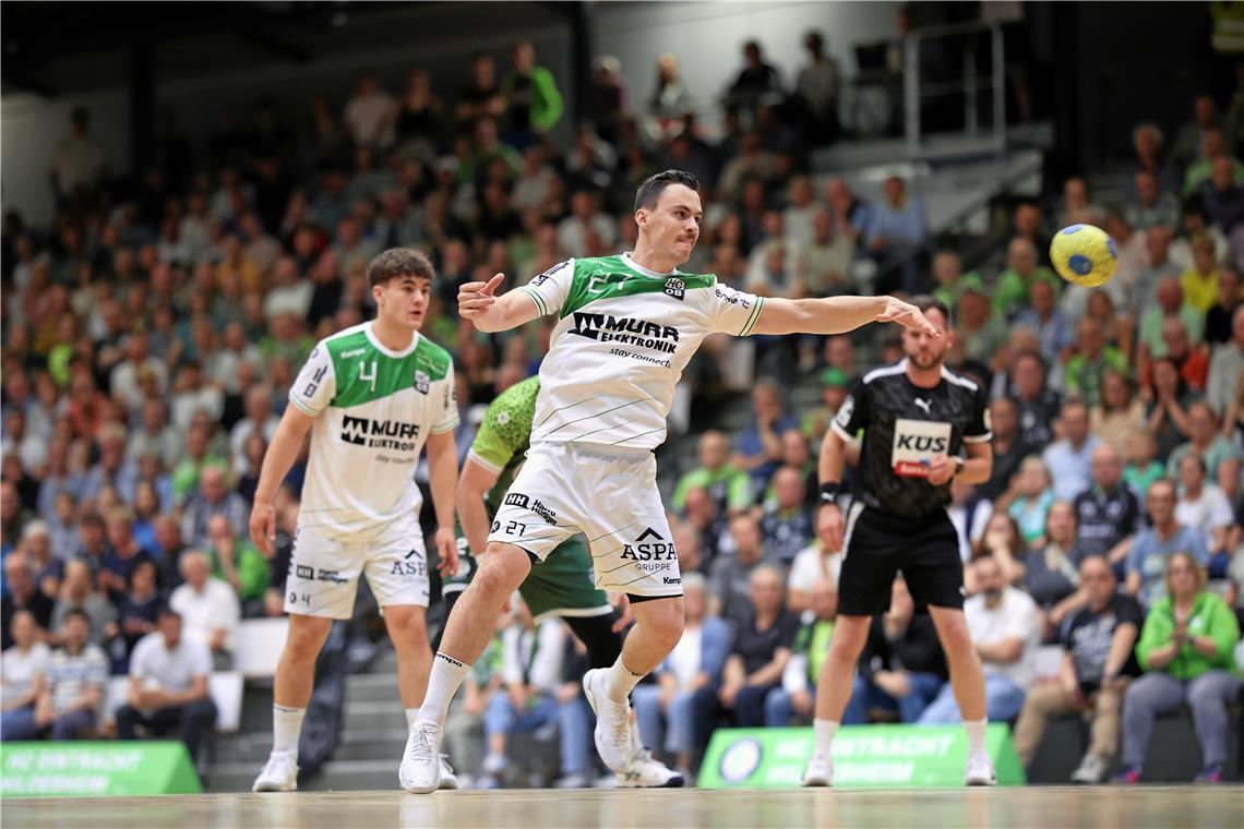 Handball, HC Oppenweiler/Backnang, Rückspiel beim HC Eintracht Hildesheim und Ju...
