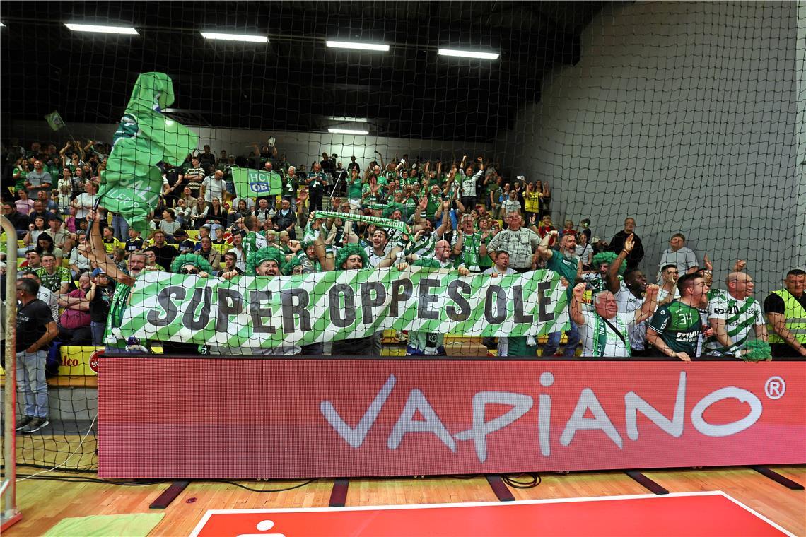 Handball, HC Oppenweiler/Backnang, Rückspiel beim HC Eintracht Hildesheim und Ju...