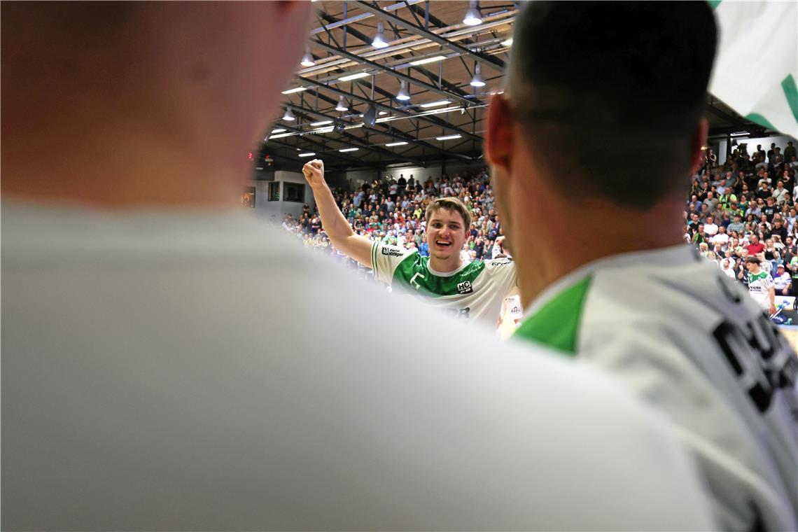 Handball, HC Oppenweiler/Backnang, Rückspiel beim HC Eintracht Hildesheim und Ju...