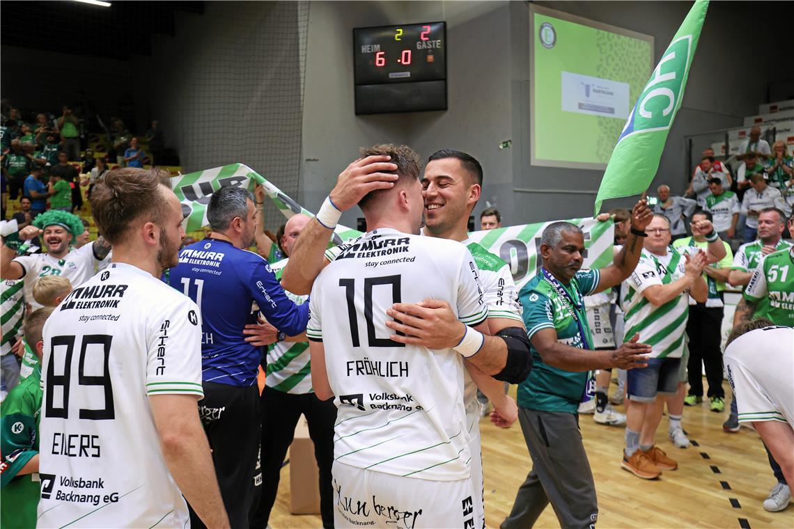 Handball, HC Oppenweiler/Backnang, Rückspiel beim HC Eintracht Hildesheim und Ju...