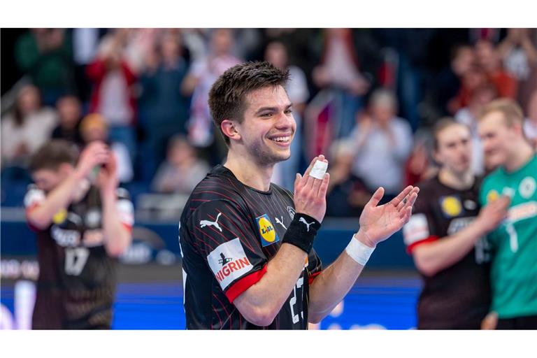 Handball-Nationalspieler Renars Uscins freut sich auf Olympia.