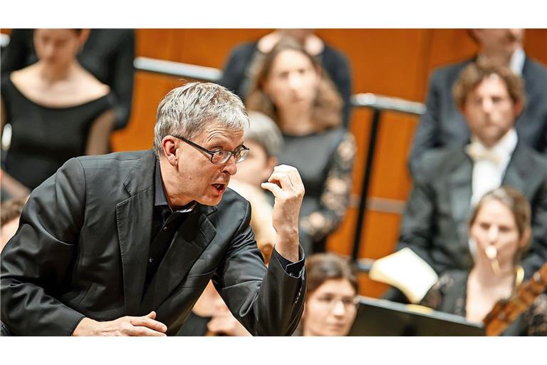 Hans-Christoph Rademann beim Eröffnungskonzert