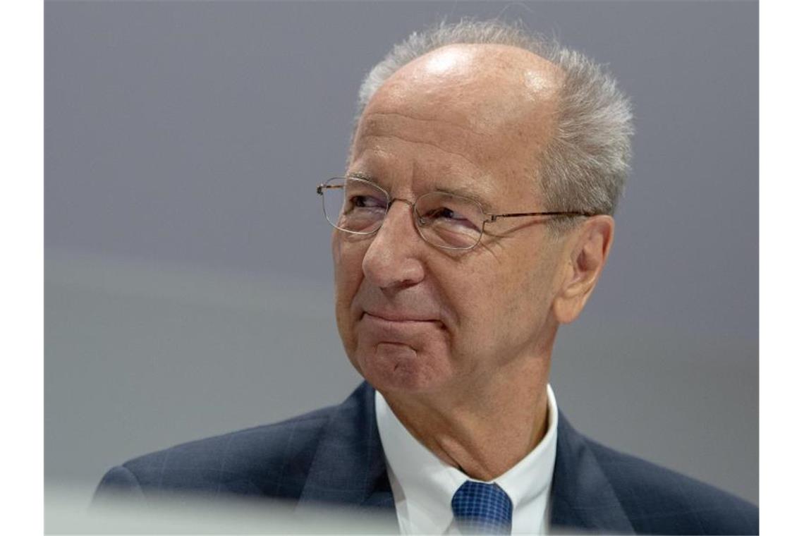 Gute Geschäfte von Volkswagen erfreuen Porsche SE Hans Dieter Pötsch bei einem Termin. Foto: Stefan Puchner/dpa/Archivbild