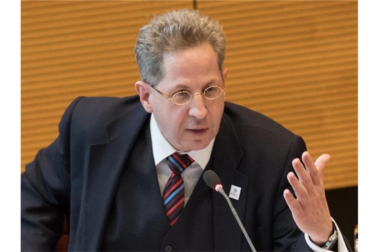 Hans-Georg Maaßen (CDU), ehemaliger Verfassungsschutz-Präsident. Foto: Jörg Carstensen/Archivbild
