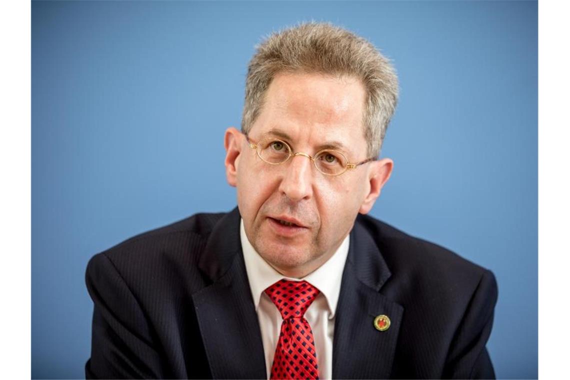 Hans-Georg Maaßen, damaliger Präsident des Bundesamtes für Verfassungsschutz. Foto: Michael Kappeler/dpa