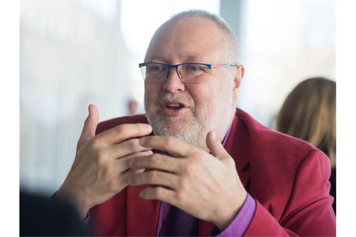 Hans-Jürgen Kirstein, baden-württembergischer Landesvorsitzende der Gewerkschaft der Polizei. Foto: picture alliance/Lino Mirgeler/dpa/Archivbild