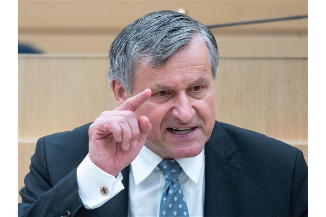 Hans-Ulrich Rülke (FDP) spricht im Landtag. Foto: Marijan Murat/dpa