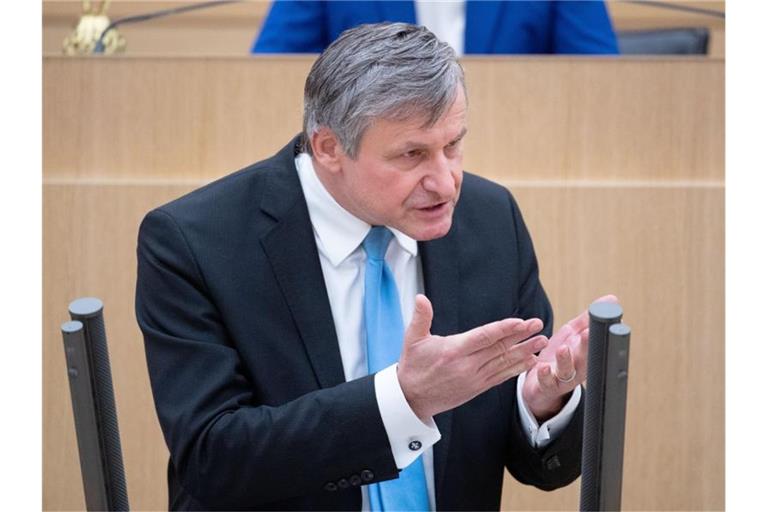 Hans-Ulrich Rülke, Fraktionsvorsitzender der FDP im Landtag von Baden-Württemberg. Foto: Marijan Murat/dpa/Archivbild