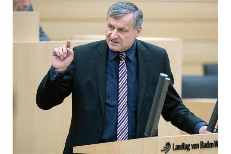 Hans-Ulrich Rülke, Landtagsfraktionschef der FDP Baden-Württemberg. Foto: Tom Weller/dpa/Archivbild
