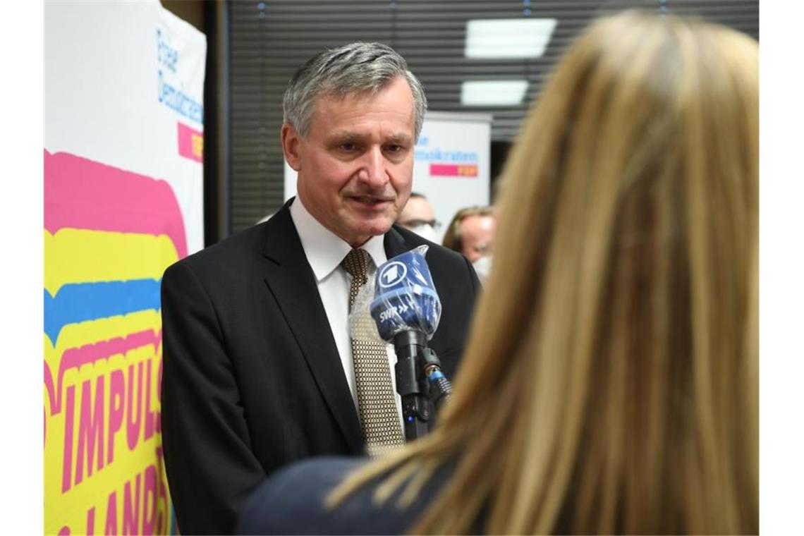 FDP-Spitzenkandidat Rülke: Liberale gehören in die Regierung Hans-Ulrich Rülke, Spitzenkandidat der FDP für Landtagswahl in Baden-Württemberg. Foto: Felix Kästle/dpa