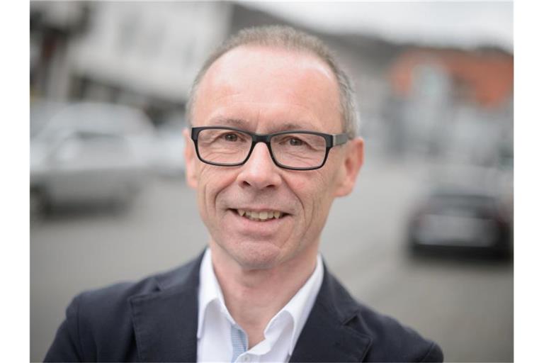 Harry Ebert, Bürgermeister der Stadt Burladingen und AfD-Mitglied. Foto: Sina Schuldt/dpa/Archivbild