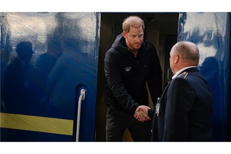 Harry will die Versorgung verwundeter Soldaten in der Ukraine unterstützen.