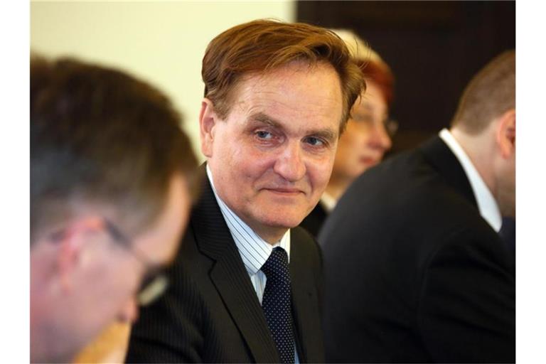 Hartmut Hüsges bei einer Veranstaltung. Foto: Stephanie Pilick/dpa