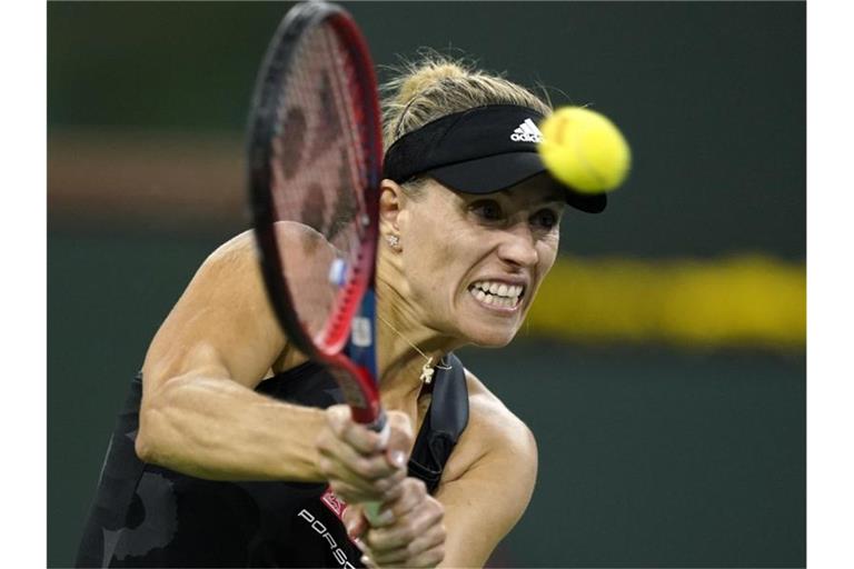Hat ambitionierte Ziele für den Fed Cup: Angelique Kerber. Foto: Mark J. Terrill/AP/dpa