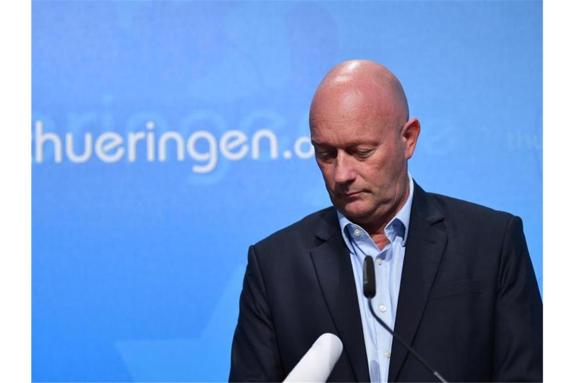 Hat angekündigt, sein Amt als Ministerpräsident niederzulegen: Thomas Kemmerich. Foto: Martin Schutt/dpa-Zentralbild/dpa
