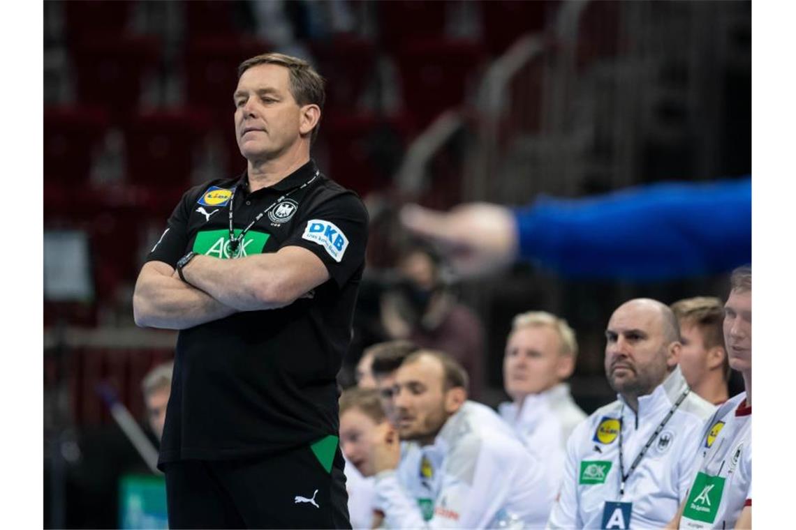 Hat auch sein zweites Spiel als Handball-Bundestrainer gewonnen: Alfred Gislason. Foto: Bernd Thissen/dpa