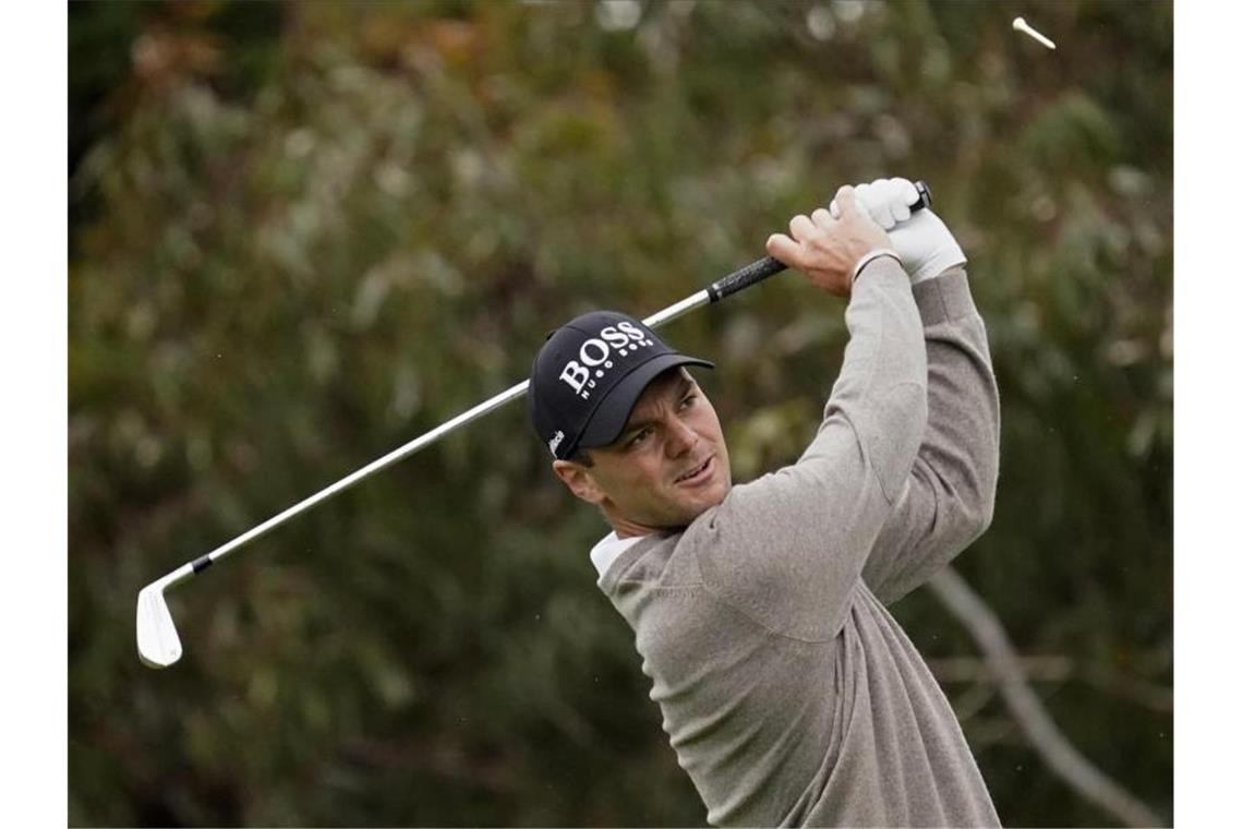 Traumstart: Kaymer Dritter zum Auftakt der PGA Championship Hat bei der PGA Championship in San Francisco zum Start eine starke 66er-Runde gespielt: Martin Kaymer. Foto: Jeff Chiu/AP/dpa
