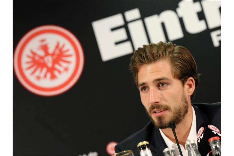 Hat bei Eintracht Frankfurt einen Fünfjahresvertrag unterschrieben: Torhüter Kevin Trapp. Foto: Lennart Stock