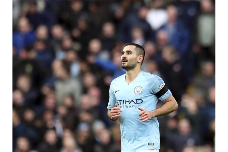 Hat bei Man City einen neuen Vertrag unterschrieben: Nationalspieler Ilkay Gündogan. Foto: Jon Super/AP