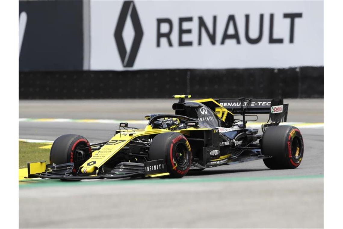 Keine Pole für Vettel in Brasilien - Verstappen vorn Hat beim Qualifying die Top Ten verpasst: Nico Hülkenberg. Foto: Nelson Antoine/AP/dpa