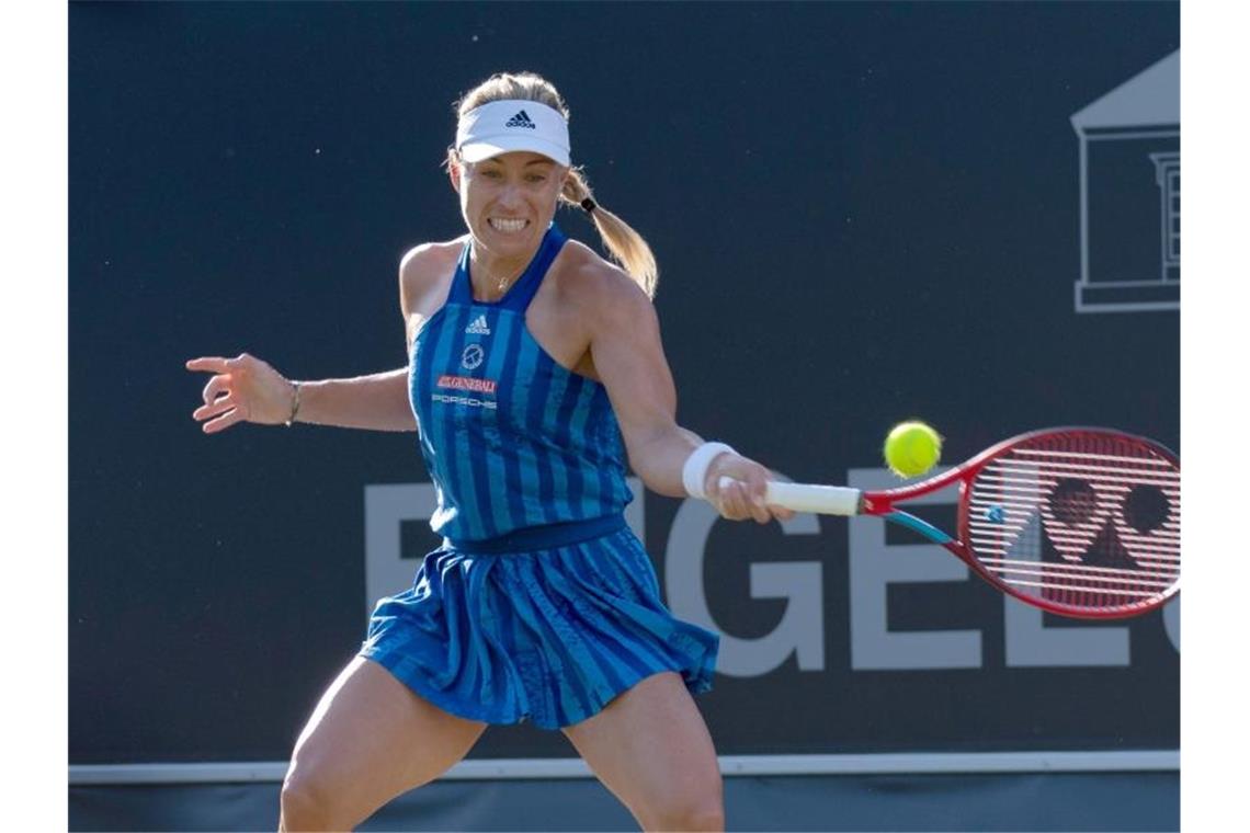 Hat beim Tennis-Event in Bad Homburg organisatorische Aufgaben übernommen: Angelique Kerber. Foto: --/Paul Zimmer/Daniel Maurer/dpa