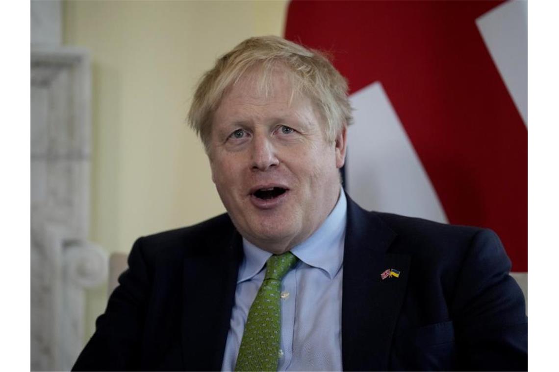 Hat Boris Johnson Hunde-Evakuierung aus Kabul angeordnet? Hat Boris Johnson, Premierminister von Großbritannien, die Evakuierung von Hunden und Katzen aus Kabul angeordnet. Hinweise darauf verdichten sich. Foto: Matt Dunham/AP POOL/AP/dpa