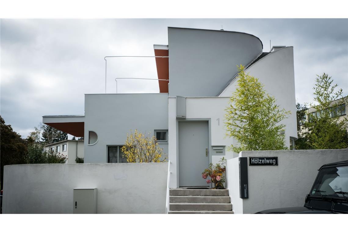 Hat den Zweiten Weltkrieg auch überstanden: das Haus Hans Scharoun in der Weissenhofsiedlung