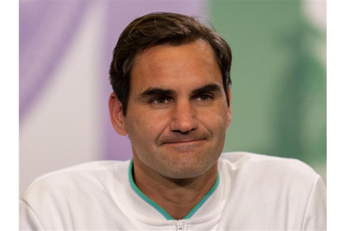 Hat ebenso wie Rafael Nadal seine Teilnahme an den Spielen in Tokio abgesagt: Roger Federer. Foto: Joe Toth/Aeltc Pool/PA Wire/dpa