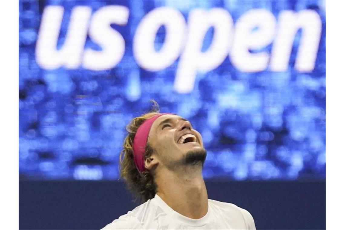 Hat ein filmreifes Jahr 2020 hinter sich: Tennis-Profi Alexander Zverev. Foto: Seth Wenig/AP/dpa