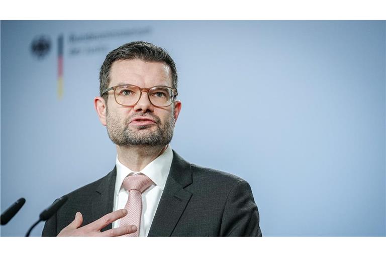 Hat hart gekämpft und beim Thema Datenspeicherung gewonnen: Bundesjustizminister Marco Buschmann (FDP).